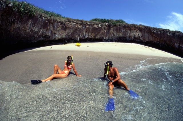 snorkel en las marietas